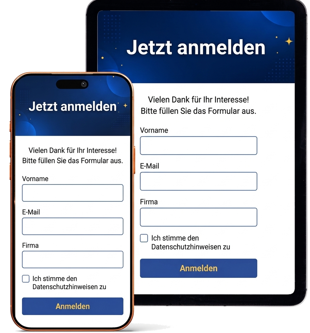 Landingpages & Formulare